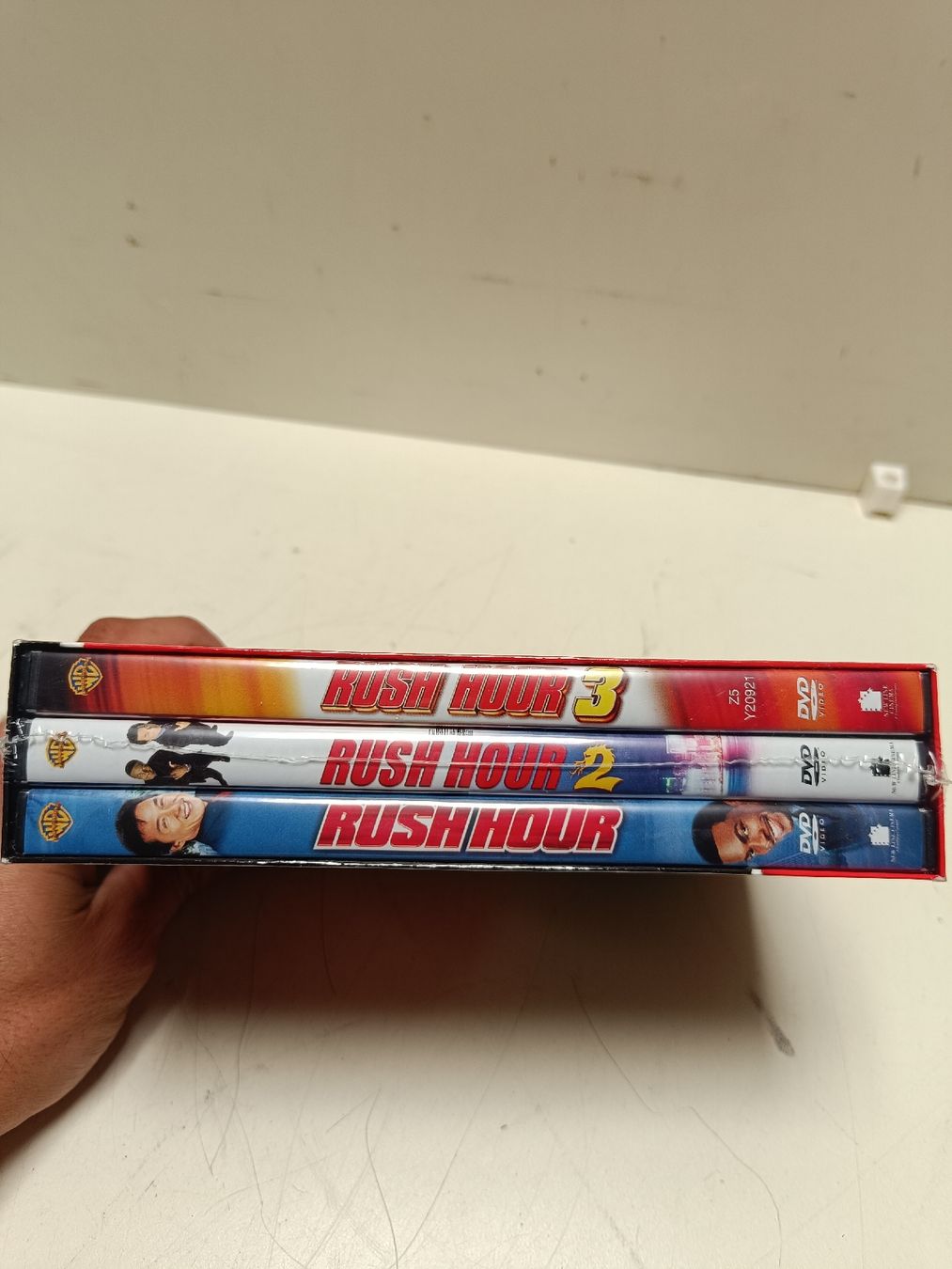 Tutti i DVDs: Rush Hour Triple Pack DVD - Boxset - Neu&ÖVP(em77) – Nuovo e nell'imballaggio originale da Künten venduto da Schnaepplihuus 2