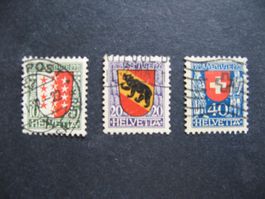 PJ 1921 Satz gestempelt