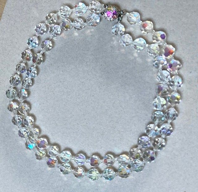 Catenine: Collier pierres du Rhin, années 50 – Nuovo (secondo la descrizione) da Onex venduto da gga_5vcf 5