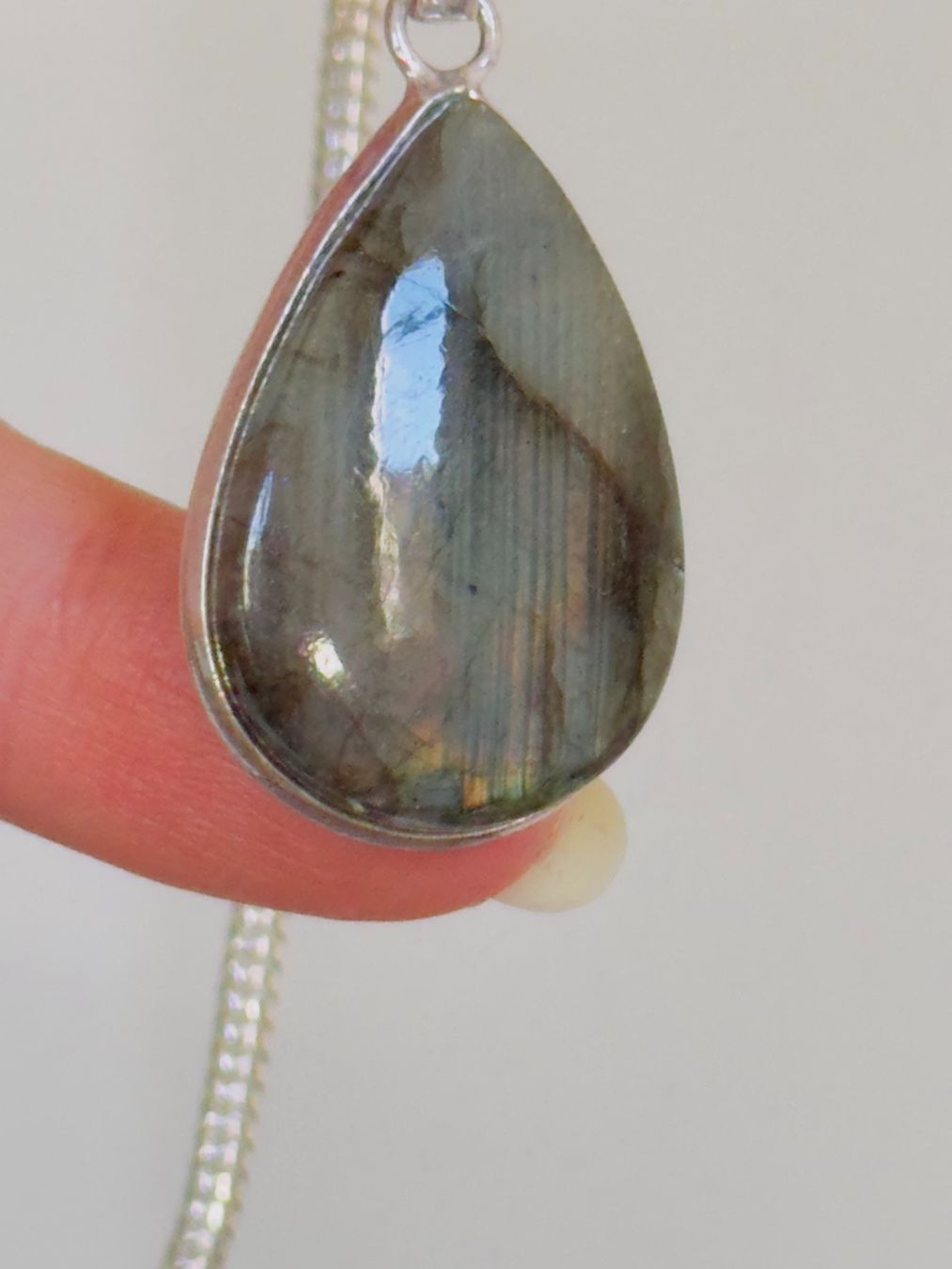 Catenine: Labradorite necklace – Nuovo e nell'imballaggio originale da Genève venduto da AGBERG 5