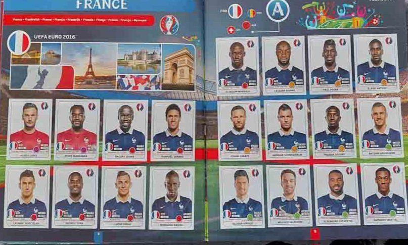 Panini Album: Album panini Euro 2016 – Usato da Signy venduto da oli_sn9g 2