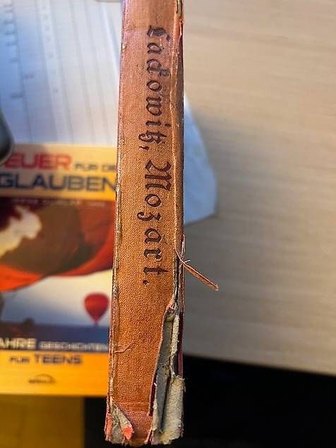 Libri: Mozart Ein Künstlerleben / W. Lackowitz – Usato da Eschlikon TG venduto da Farewell01 1