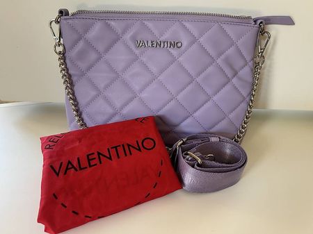 Neue Umhängetasche von Valentino Bags in Flieder