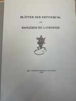 Seltene Basler Kunstmappe 1938 handsigniert J.J.Hagmann