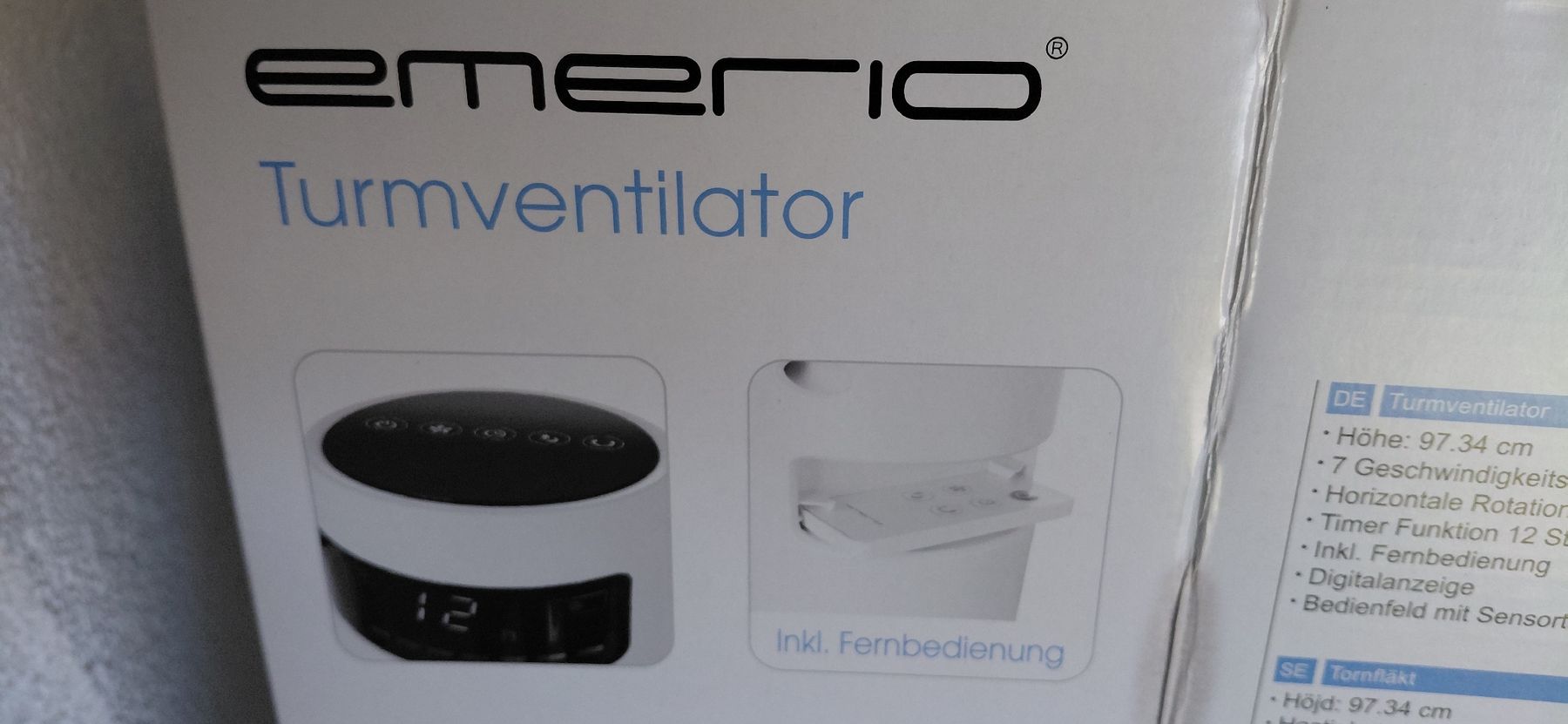 Ventilatoren: Turmventilator, wenig gebraucht, Abholung – Gebraucht aus Zeiningen von Efifi 4