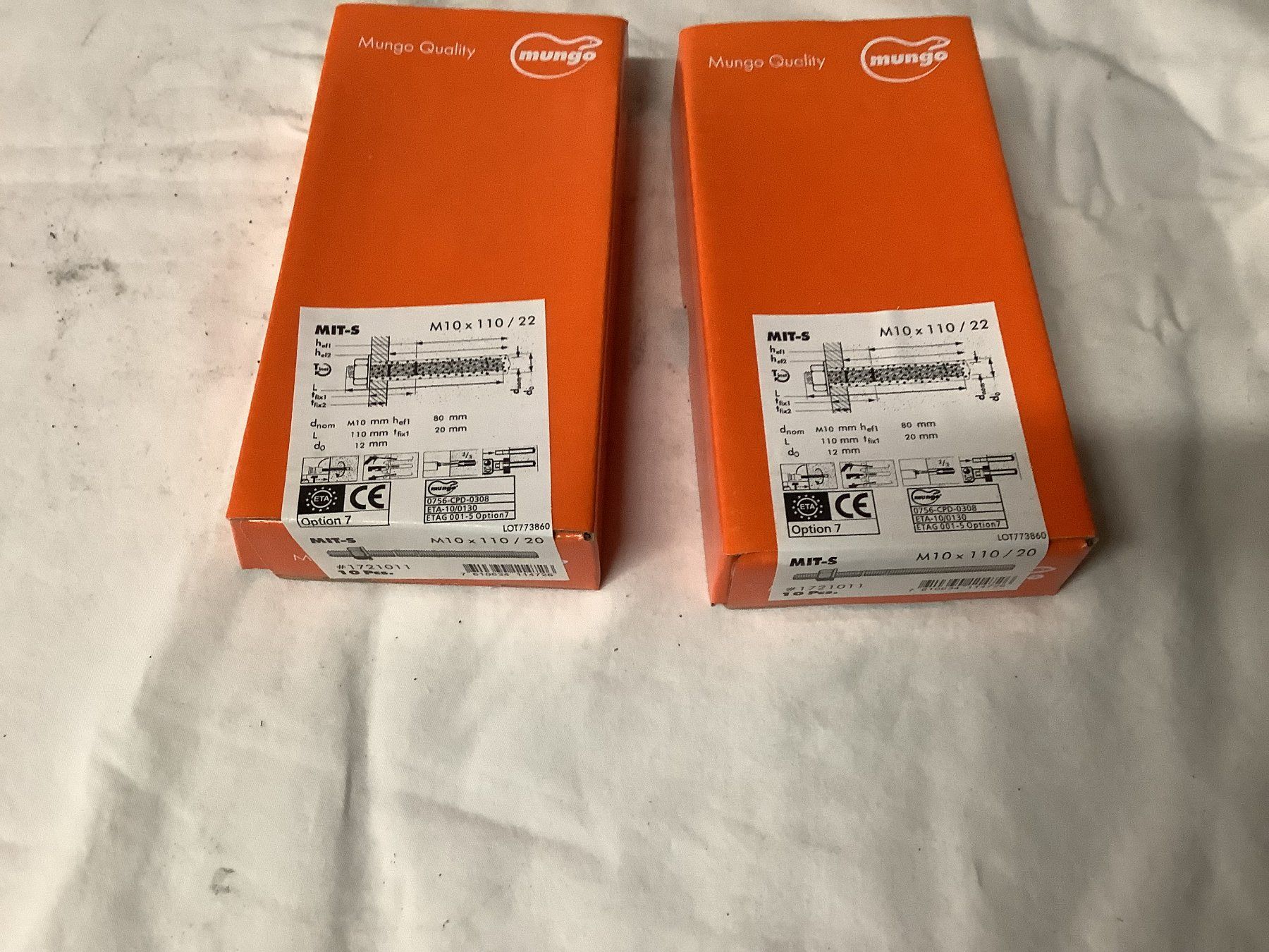 Anker: MUNGO SCHRAUBEN M10X110 – Neu und originalverpackt aus Glarus von Mdelphi 4
