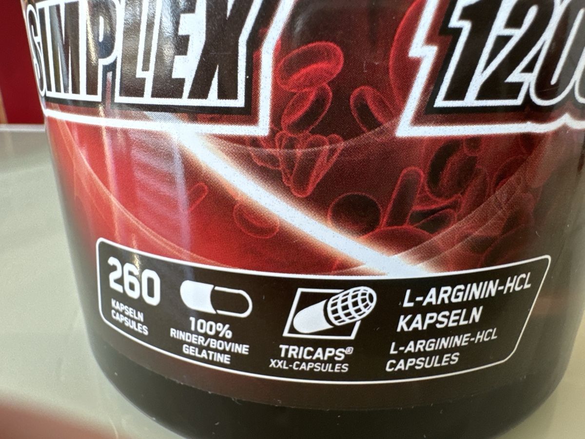 Lebensmittel & Spezialitäten: Iron Maxx Arginine Simplex 45 Fr. Inklu.Versand – Neu und originalverpackt aus Hirschthal von TIP66 1