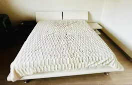 Doppelbett weiss guter Zustand gebraucht