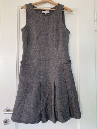 Damenkleid grau Grösse 40 guter Zustand
