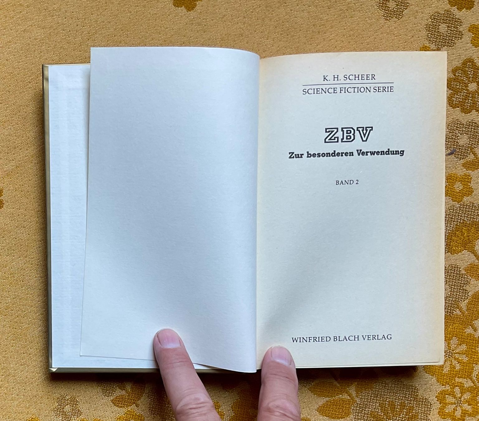 Libri: ZBV Science Fiction Serie Buch Nr 2 – Usato da Endingen venduto da nathan05 3