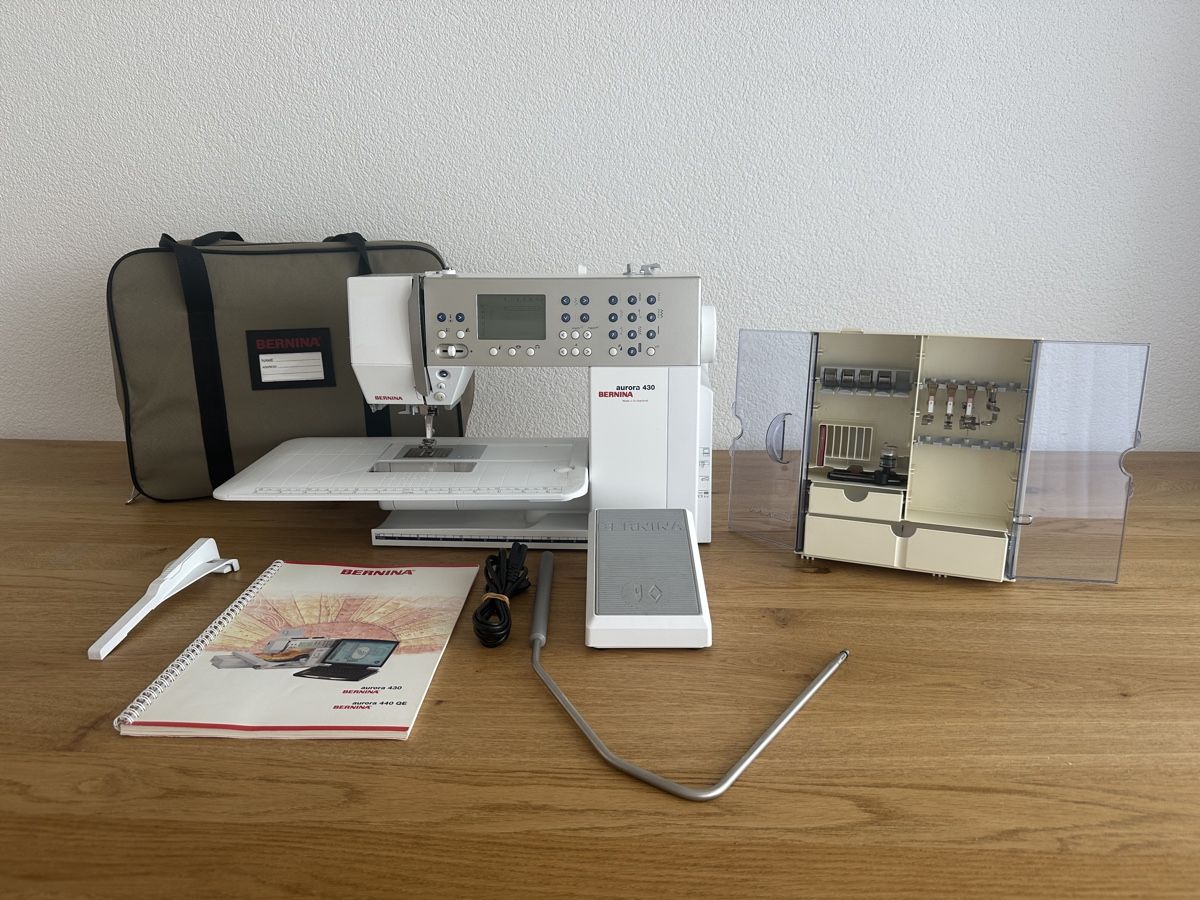 Bernina Macchine da cucire: Bernina Aurora 430 - Top Zustand – Usato da Schaffhausen venduto da pinca19