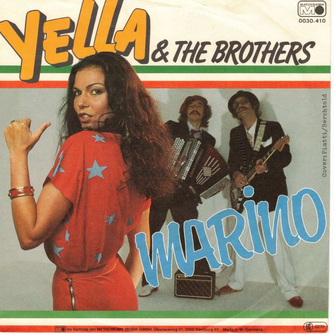 Schallplatten: Yella & the Brothers  --  Marino  Single7 – Gebraucht aus Rheinau von thealbum
