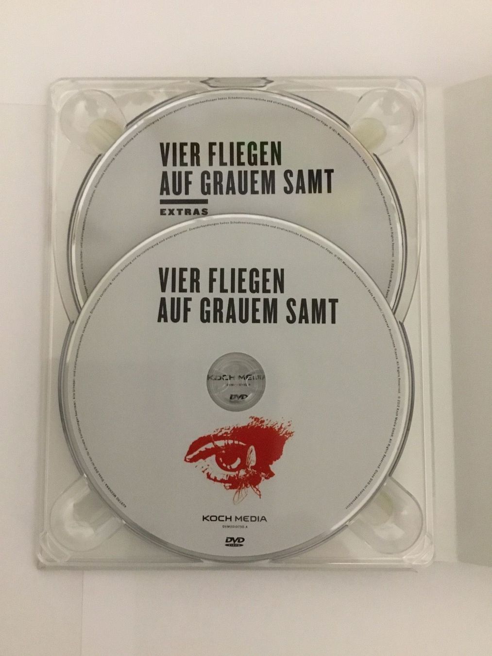 Alle DVDs: Vier Fliegen auf Grauem Samt Blu Ray – Neu (gemäss Beschreibung) aus Blauen von sternchen66 2