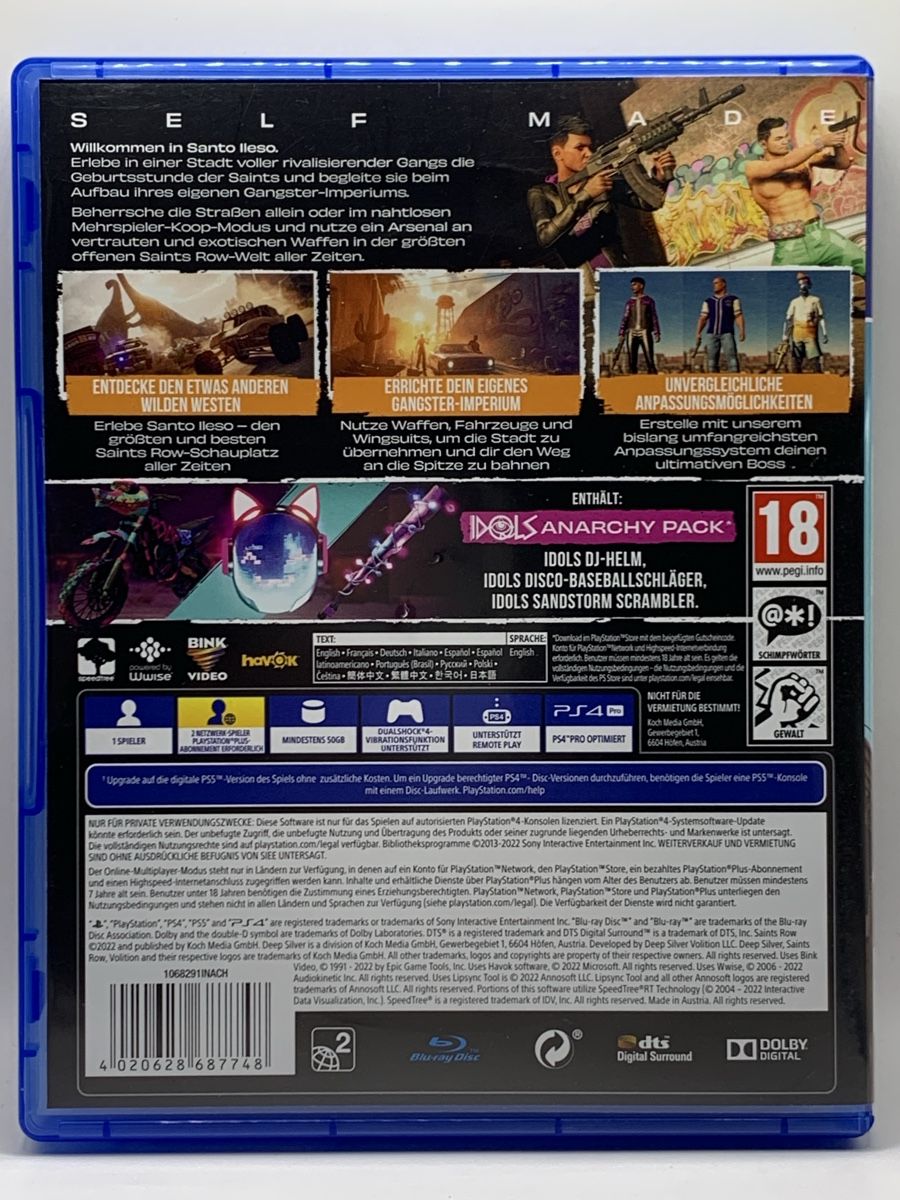 Sony Giochi: Saints Row - PS4 - Day One Edition – Usato da Ostermundigen venduto da RG-Collector 1
