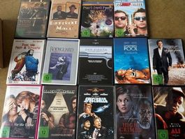 DVD Sammlung 14 Filme gemischte Genres- Wiitergäh