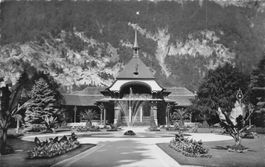 Interlaken (BE) Kursaal und Gartenanlage