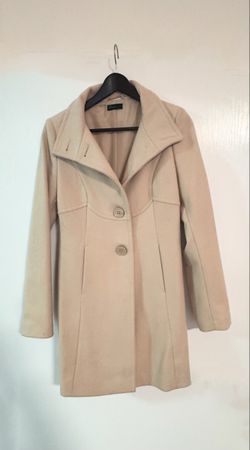 Manteau de printemps beige, élégante taille 38 Très bon état