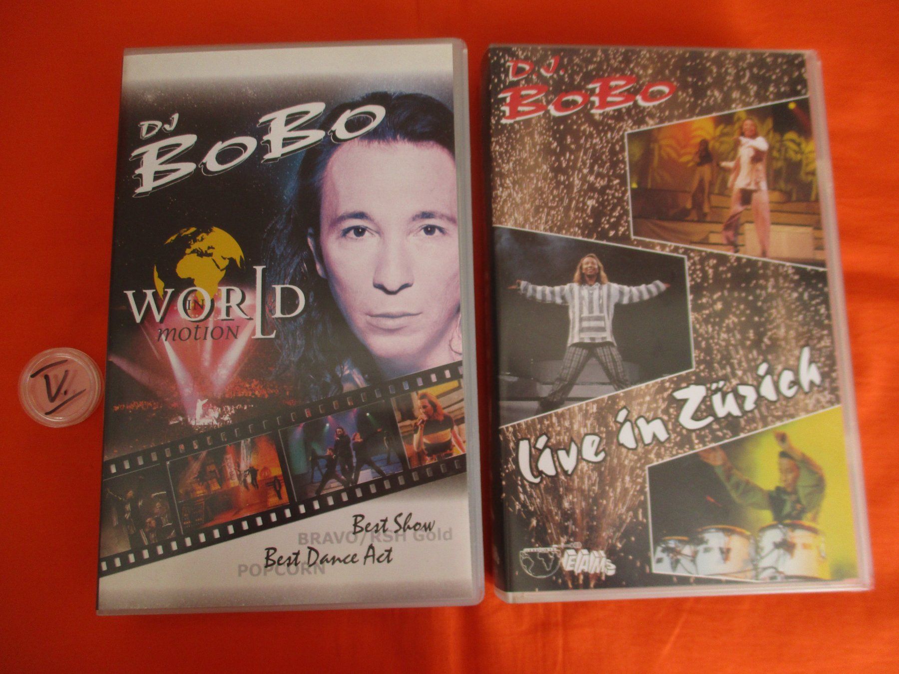 Alle VHS: 2 x VHS DJ Bobo – Gebraucht aus Birsfelden von alles-muss-raus