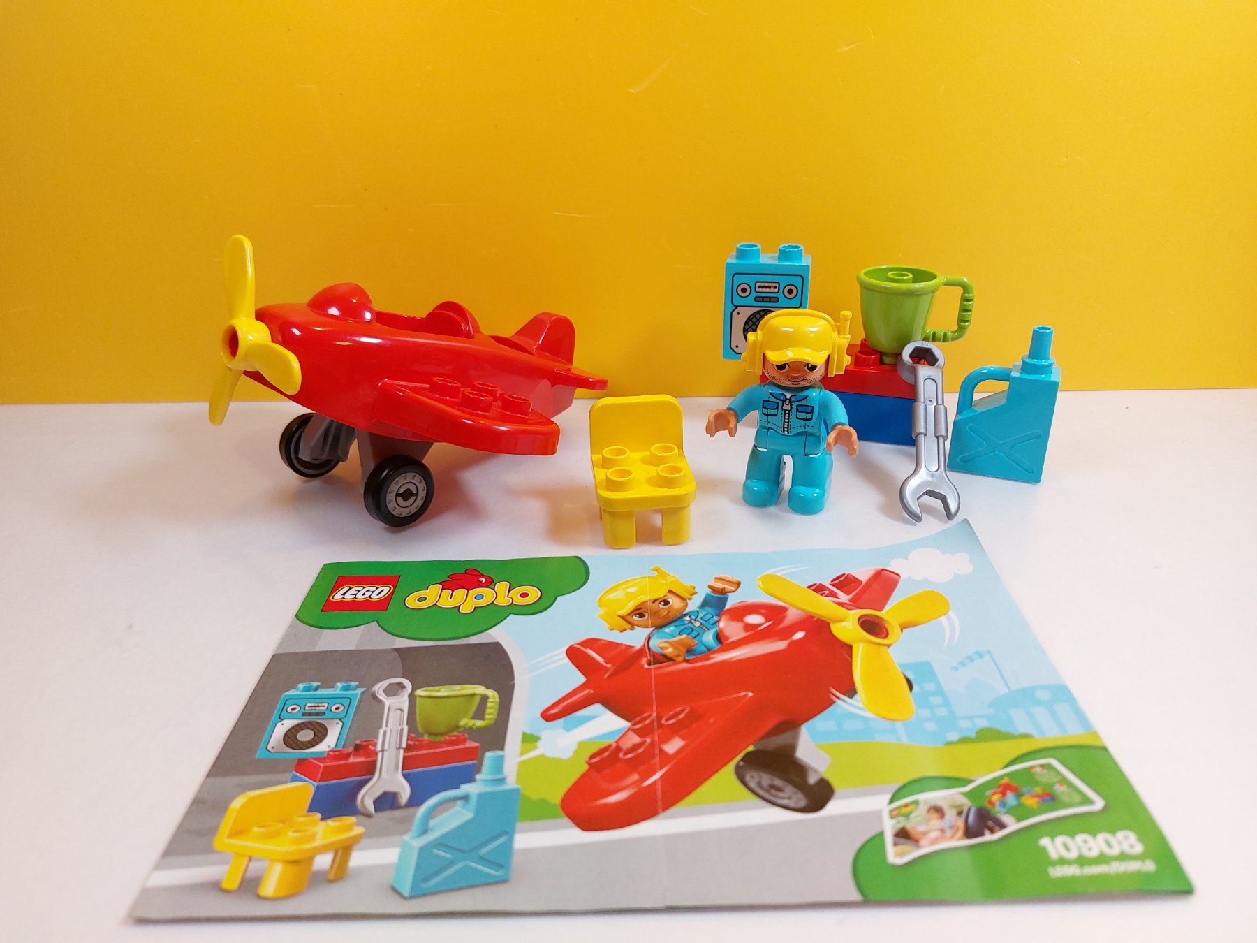 Lego Baukästen: LEGO DUPLO 10908 Town Flugzeug - Komplett inkl. BA – Gebraucht aus St.Gallen von TinasBauundSpiel 1