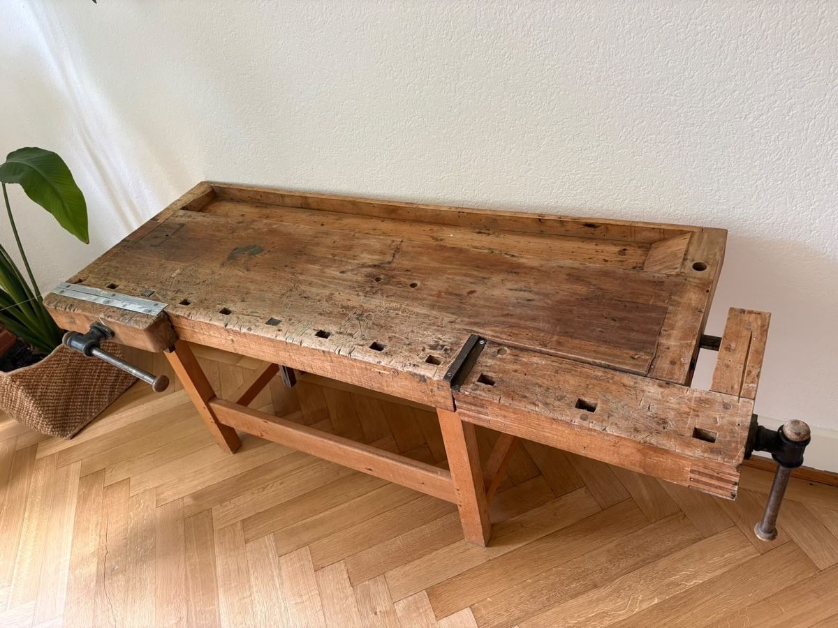 Banchi da lavoro: Ancien établi – Usato da Lausanne venduto da ManonB_29 3