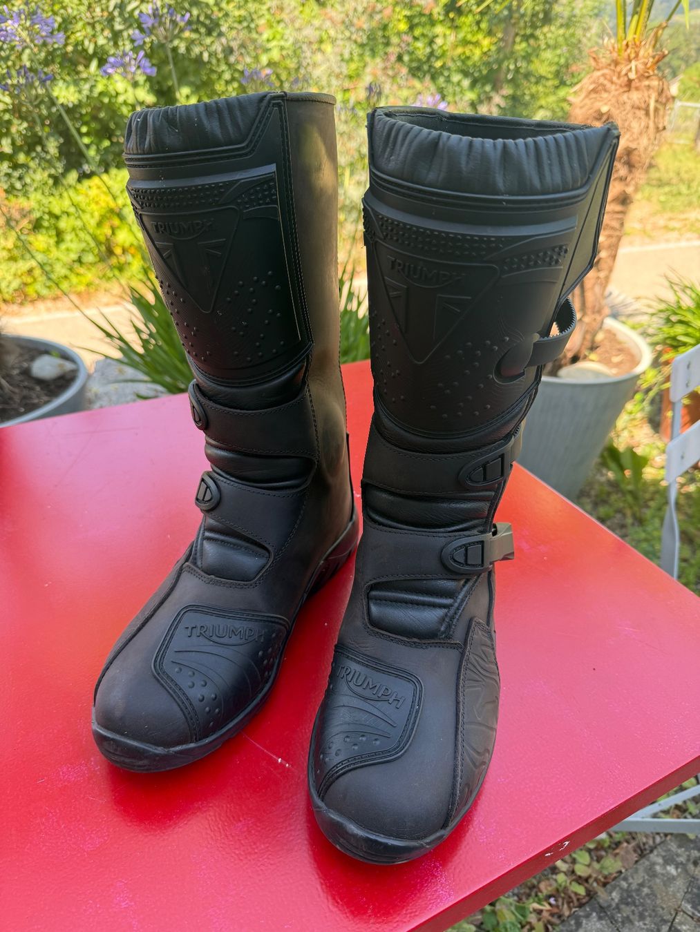 Chaussures hommes: Motorradstiefel Triumph – D'occasion à Mogelsberg par Zades