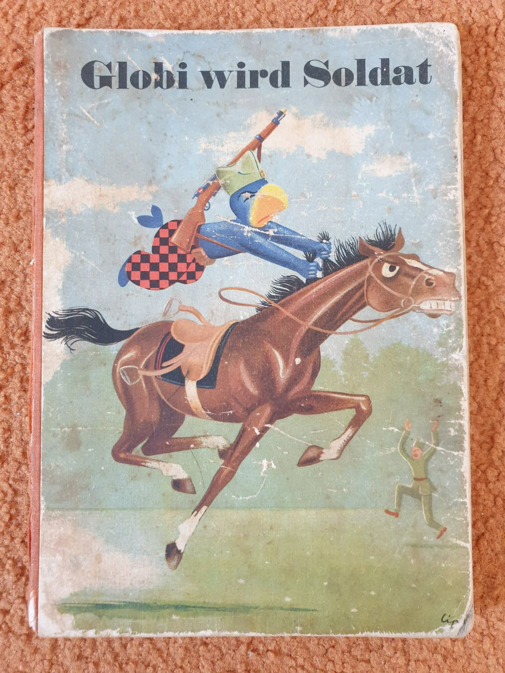 Libri: Globi wird Soldat 1. Auflage 1940 (1.–10. Tausend) – Usato da Mörschwil venduto da spirspi