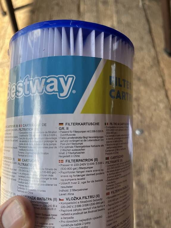 Accessori per Piscine: Kartuschenfilter Bestway – Usato da Englisberg venduto da Tobetz 1
