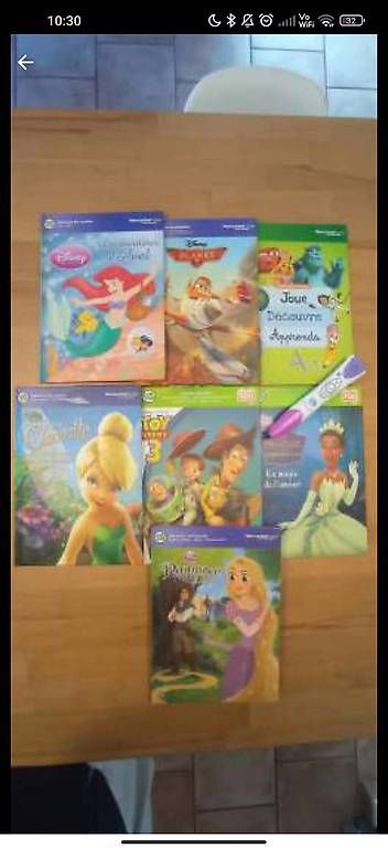 Libri: Livres interactifs Leap frog avec stylo – Usato da Daillens venduto da Virginie1306