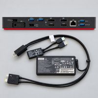 Lenovo Dockingstation Thund.3 mit Work.Kabel und Lenovo Slim