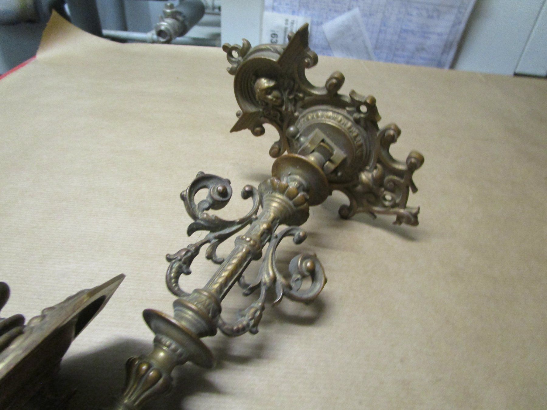 Portacandele: Alter Klavier Kerzenhalter Messing – Usato da Rupperswil venduto da Ema10 7