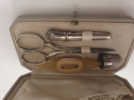 Nähset Fingerhut Silber Zürich Wiskemann 800