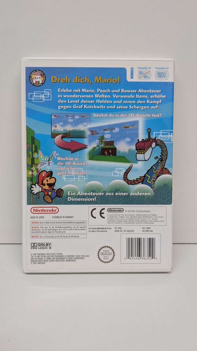 Nintendo Spiele: Super Paper Mario - Nintendo Wii – Gebraucht aus Menziken von mame18 2