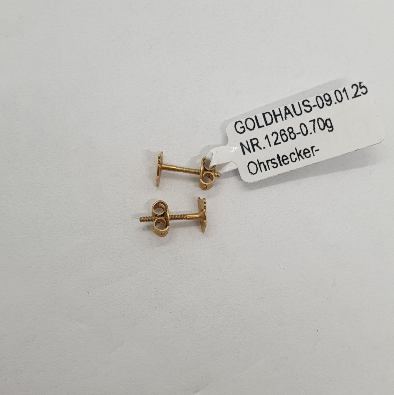 Orecchini pendenti & Orecchini a lobo: Echt 18K Gold Ohrstecker – Usato da Luzern venduto da Luzern-Goldhaus 3