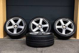 21” Porsche “Sport Classic” Felgen + Pirelli 2024 Reifen