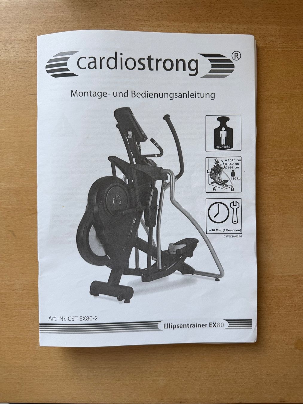CardioStrong Hometrainer: Cardiostrong Crosstrainer EX80 – Usato da Schönenwerd venduto da olten35 2