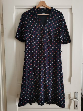 Vintage retro Damen Kleid von Strauss Gr. M