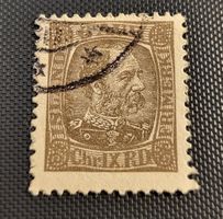 Island alte briefmarke