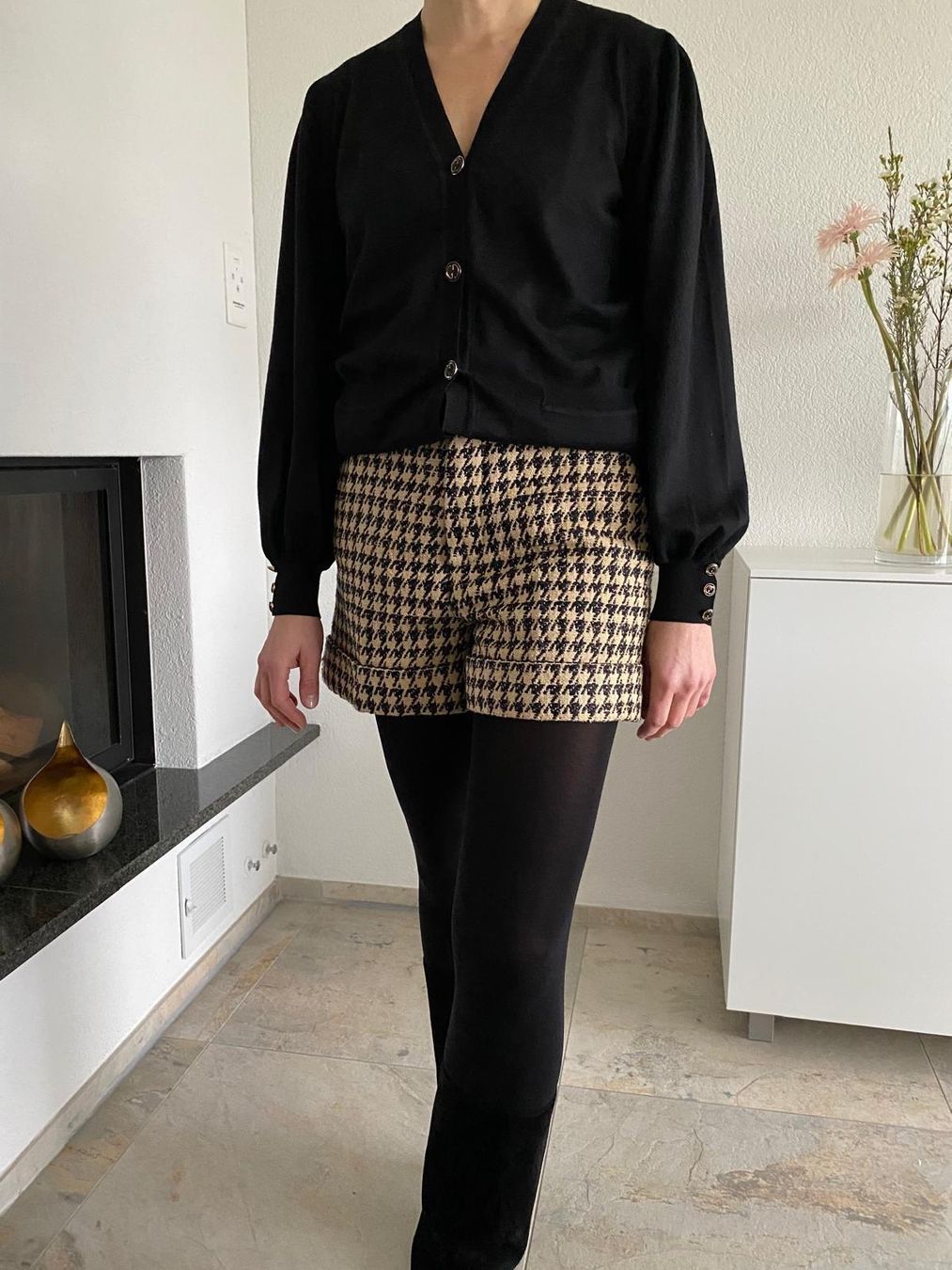 Dior Hosen: Christian Dior Shorts mit Hahnentrittmuster – Gebraucht aus Zug von Pipo2019 2