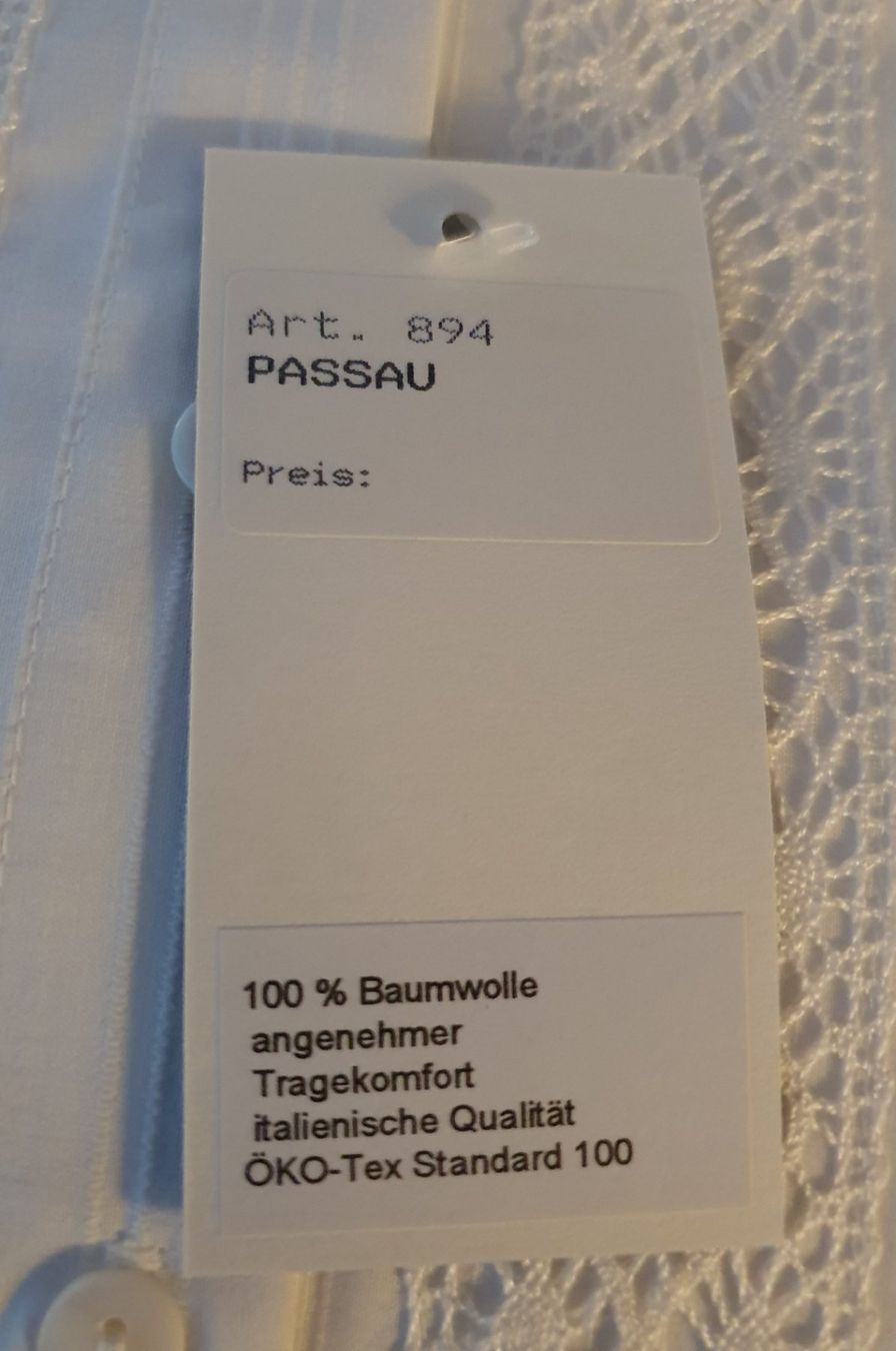 Blusen: Neu: "Wallmann" / edle Trachten Bluse Gr. 38 / weiss – Neu (gemäss Beschreibung) aus Muri AG von Edlerweiss 9