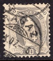 ++++TOP Stehende Helvetia 89A, SBK 300.-