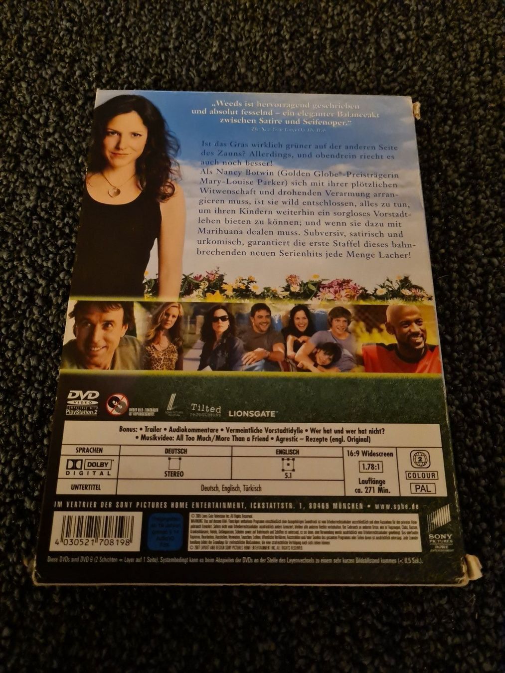 Tutti i DVDs: WEEDS STAFFEL 1 – Usato da Ruswil venduto da jan_bxl5 1