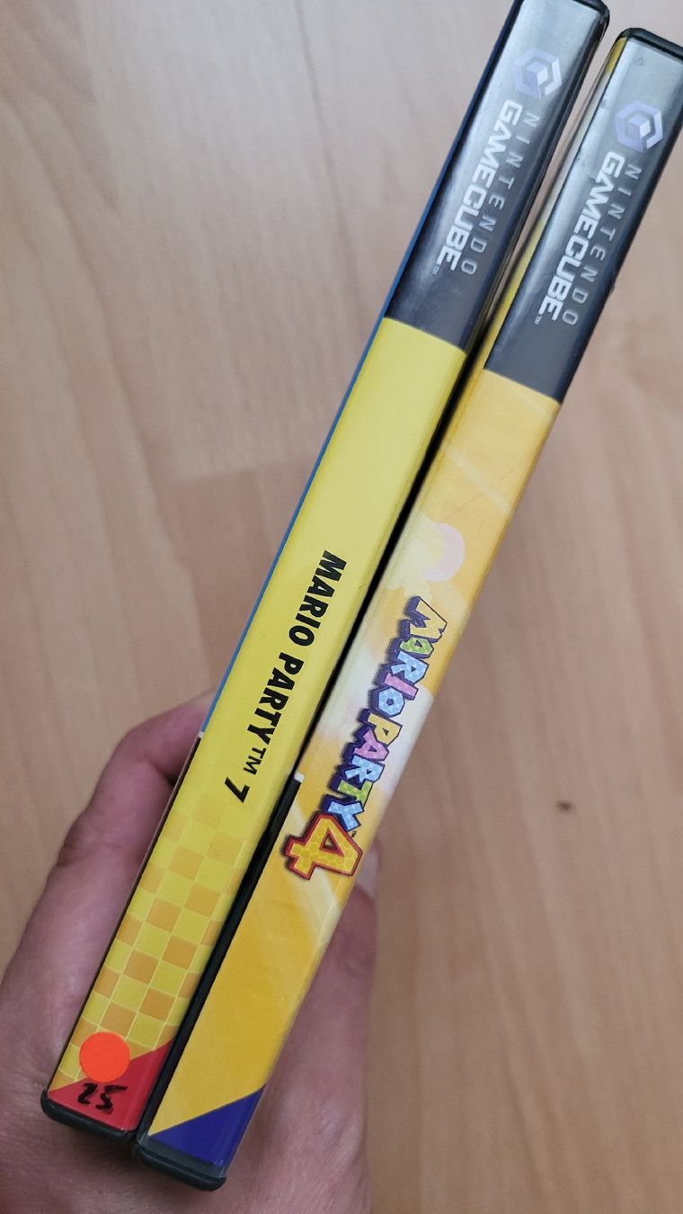 Nintendo Giochi: Mario Party 4 + 7 / Gamecube Spiele set.2x Kompl. – Usato da Biel/Bienne venduto da Retrohr 8