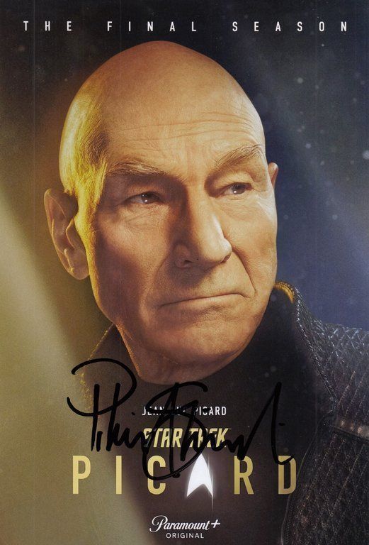 Autogramme: PICARD Patrick STEWART / AUTOGRAMM – Gebraucht aus Egg b. Zürich von Dbunny