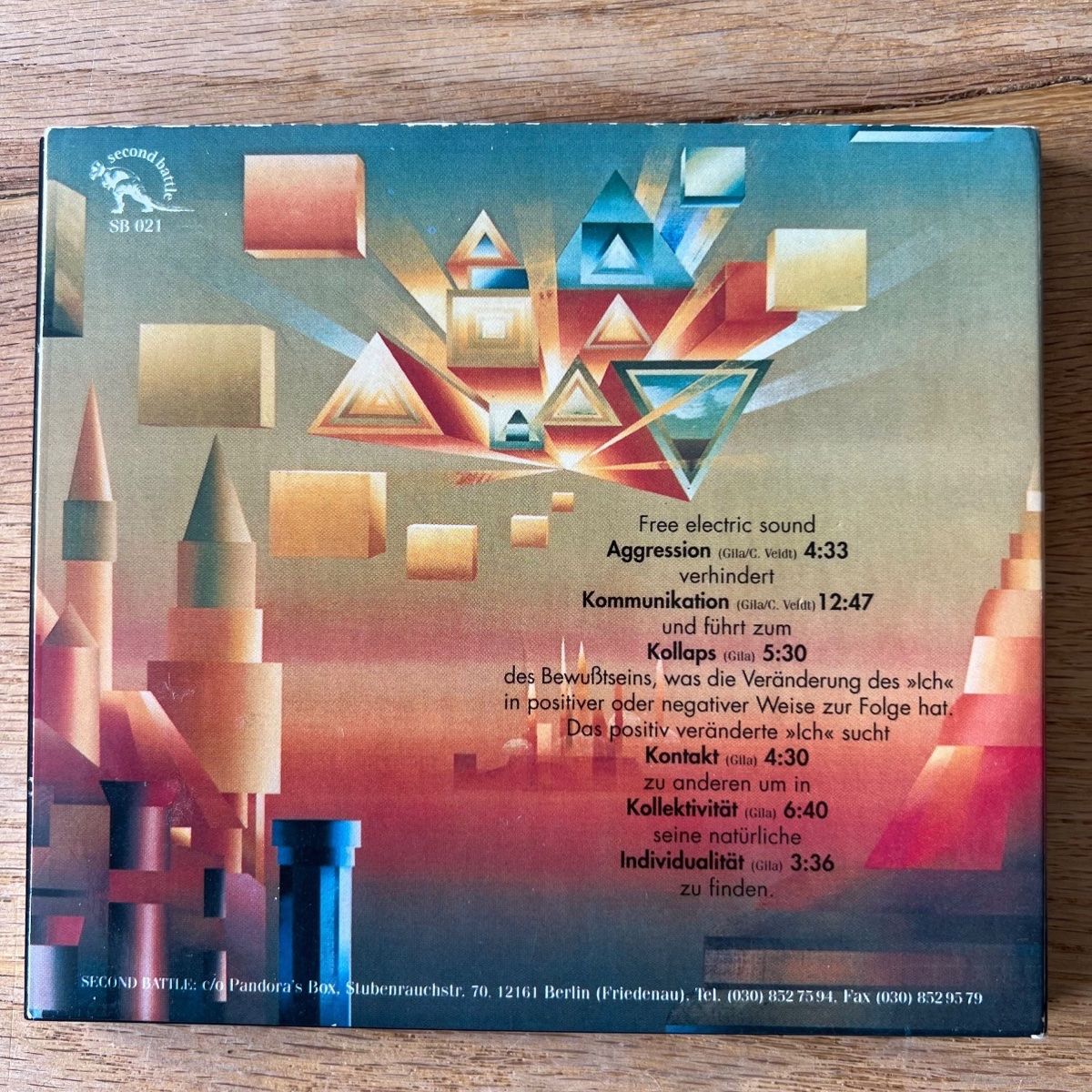 CDs: Gila - Same / CD - D-Press. 1997 - Digipak incl. Poster – D'occasion à Gais par soundcave57 1