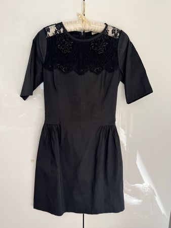 LIKE SANDRO Black Dress Kleid, size 36