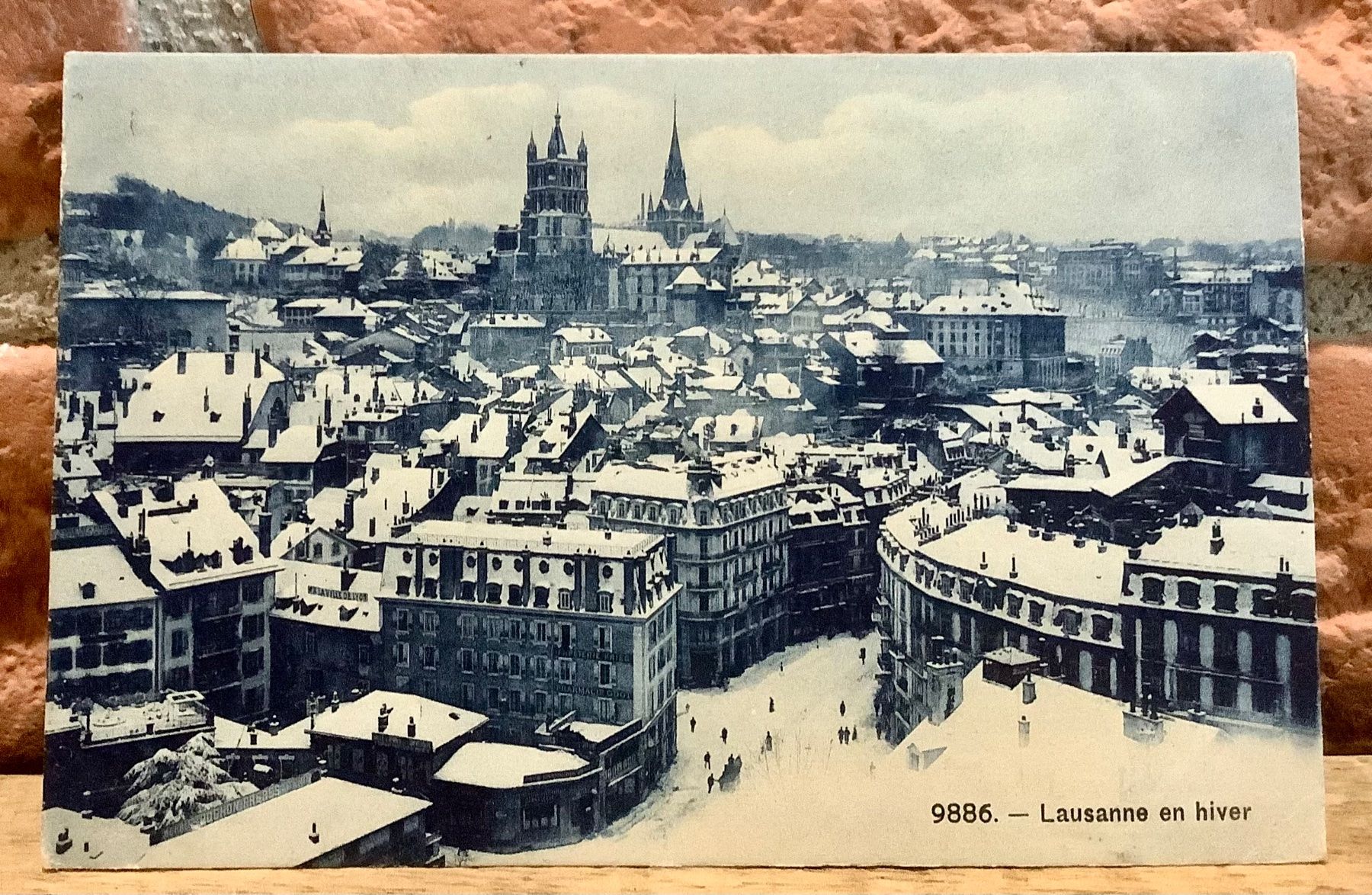 Ansichtskarten: 1907 - Lausanne en hiver – Gebraucht aus Root von ENGLAND-TREASURES