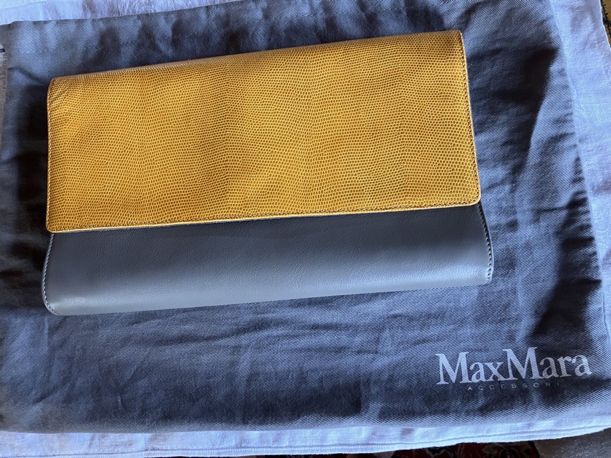 Max Mara Taschen für Damen: Neu u ungebrauchte Clutch von Max Mara Leder – Neu (gemäss Beschreibung) aus Bassersdorf von groovygremlin