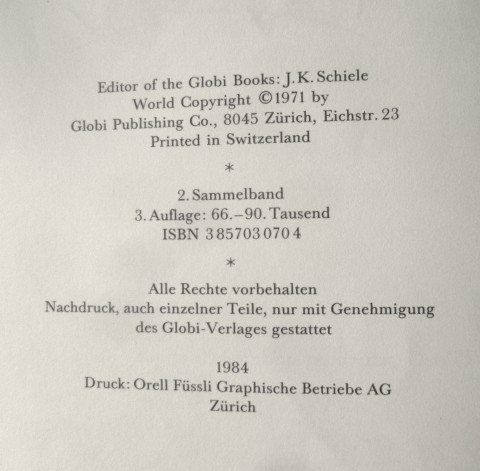 Libri: Globi so ein Lausbub, sehr schön – Usato da Effretikon venduto da Heimstudio 3