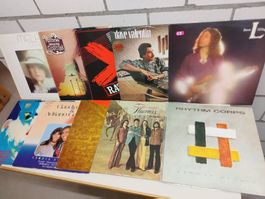 10X Schallplatten Rock Pop Jazz ec.
