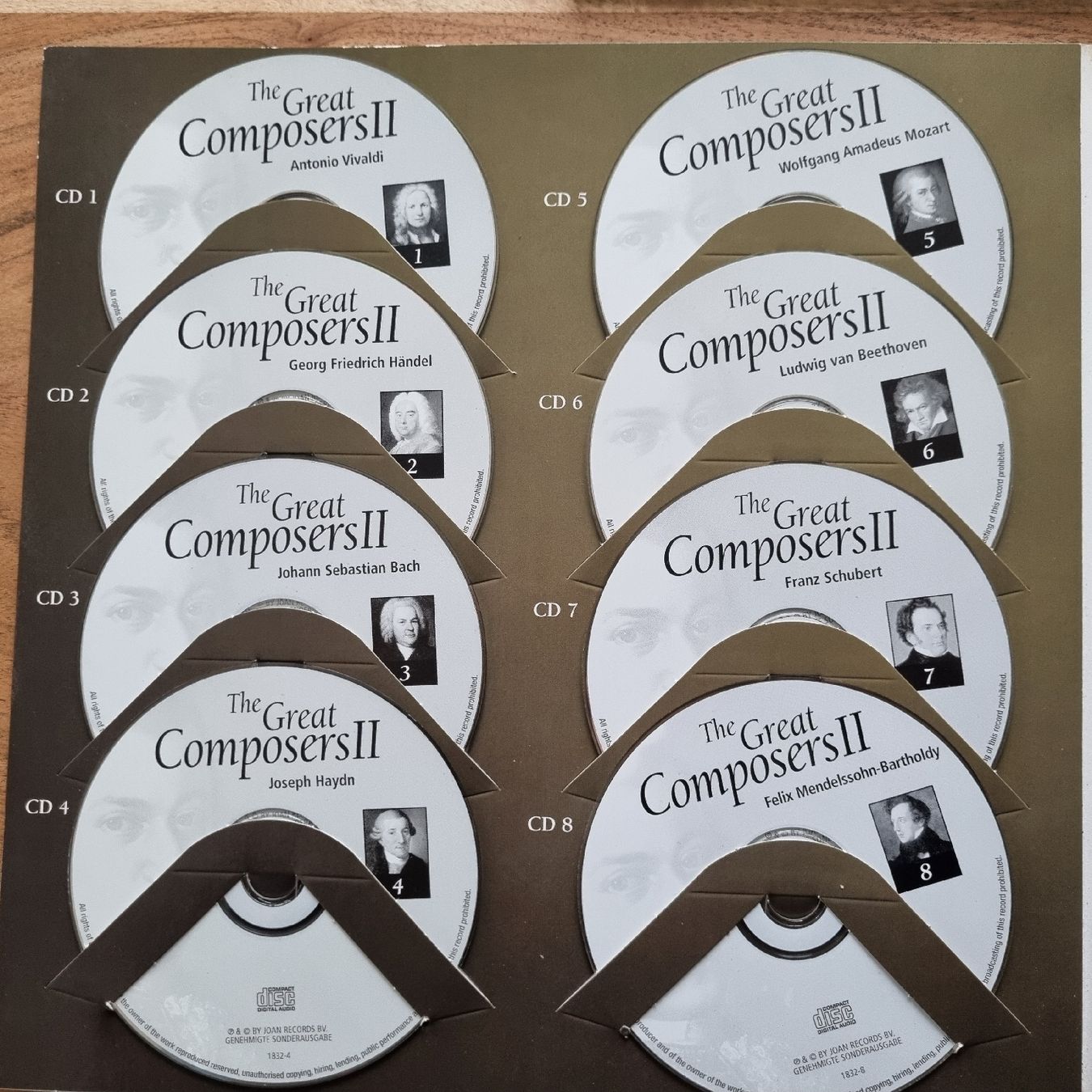 CD: 16 CD's Klassische Meisterwerke. – Nuovo (secondo la descrizione) da Zürich venduto da ret_7ppg 5